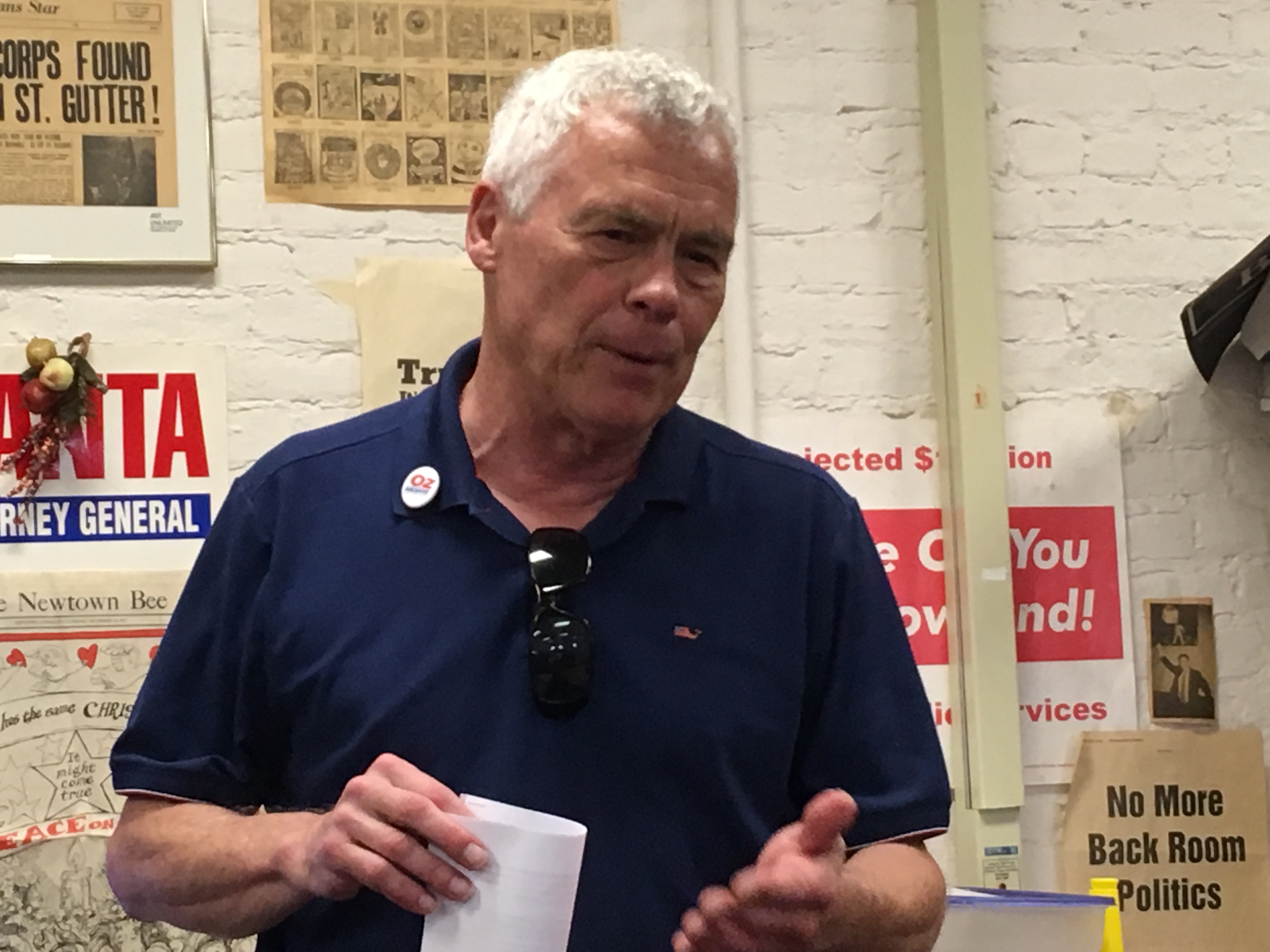 Oz Griebel on tolls CT Mirror