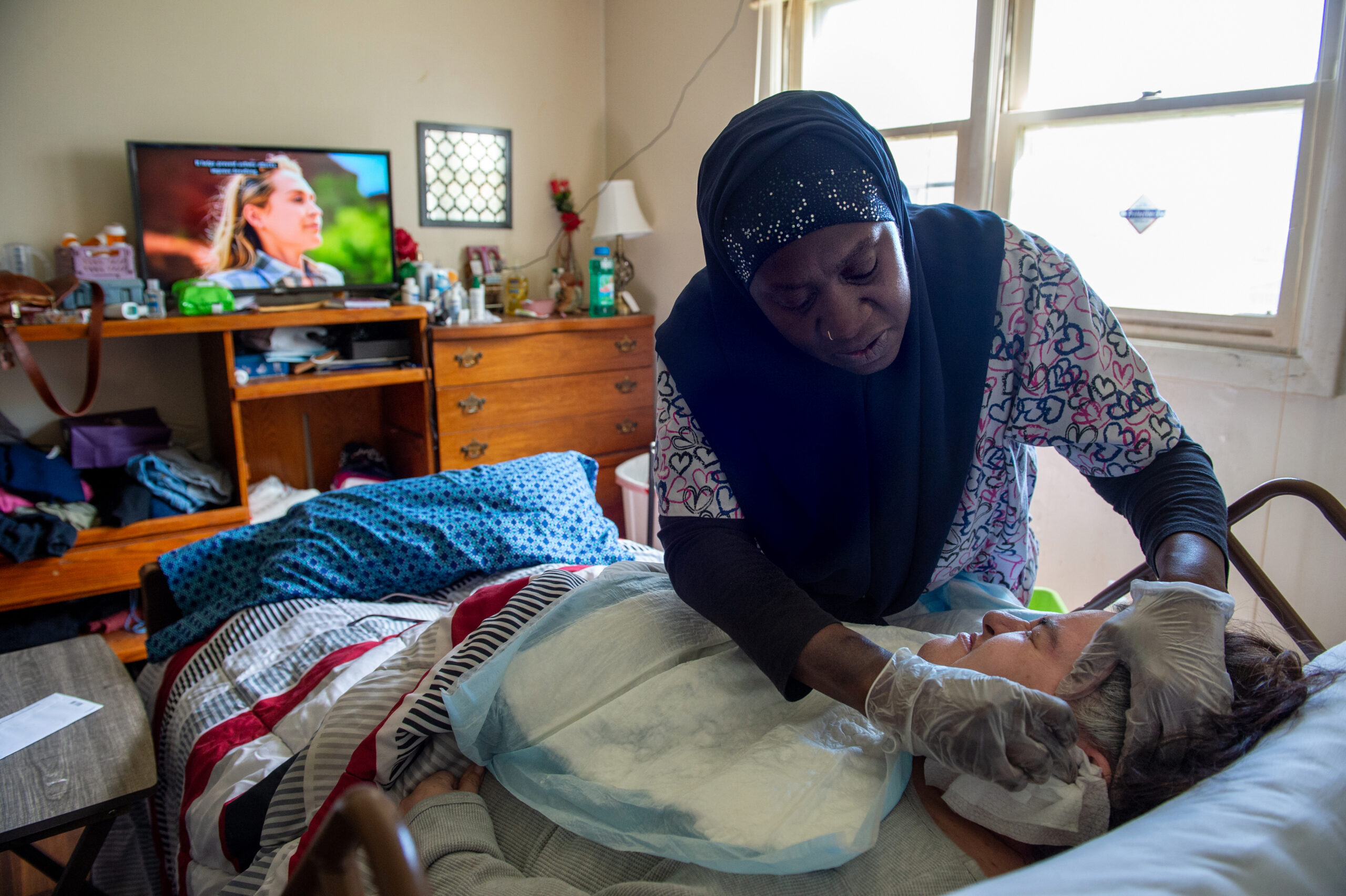 Personal care assistants struggle to care for themselves