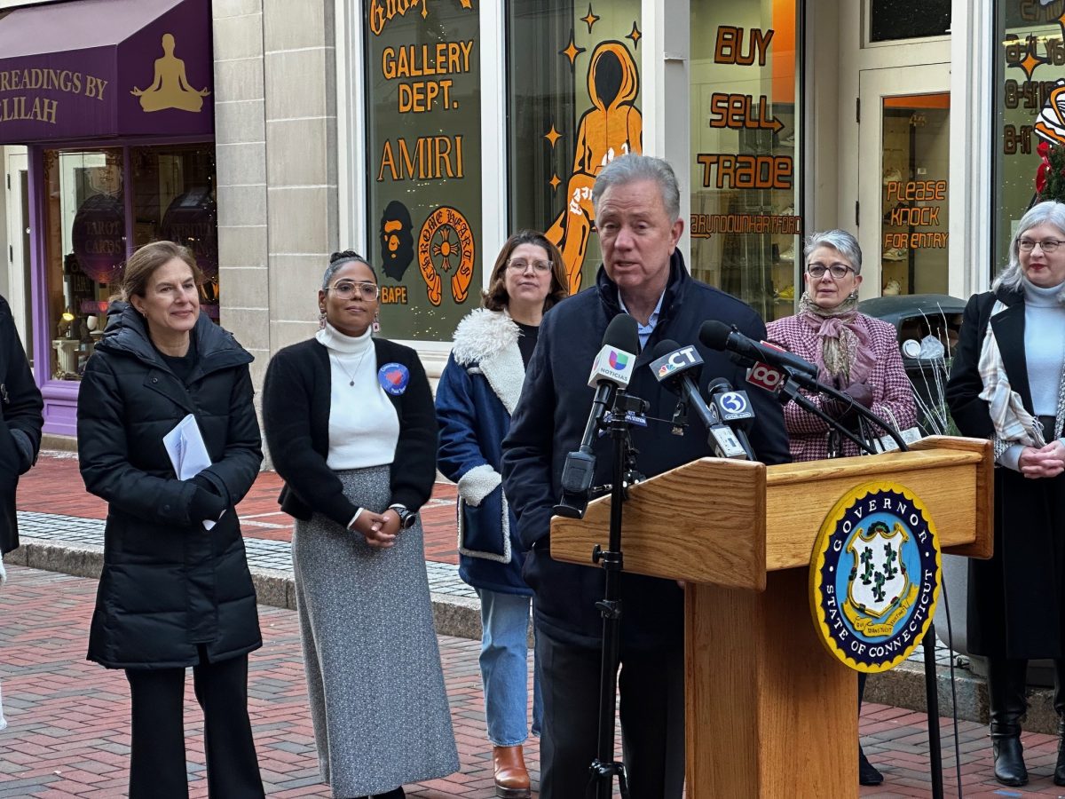 Lamont cheers success of paid family and medical leave